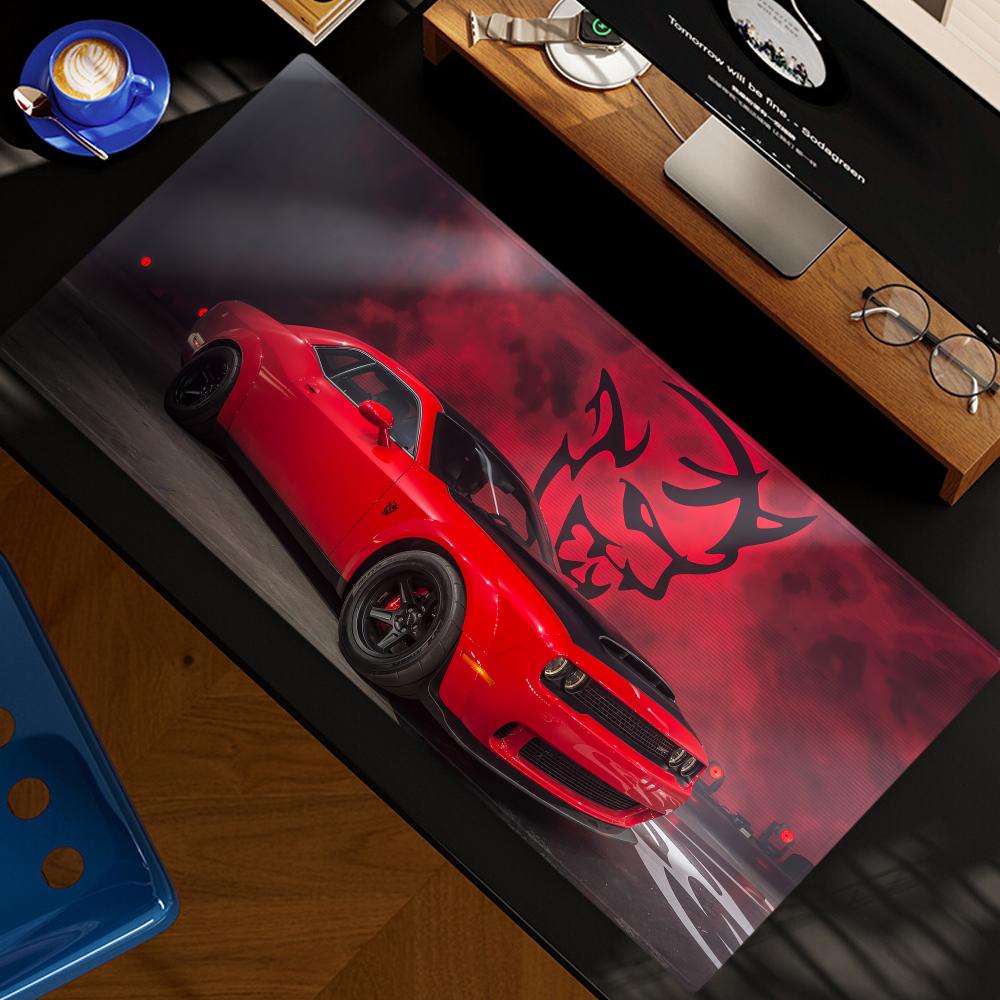 Gaming Accessories Table - D-DodgeS 車用クールマウスパッド XXL コンピューターアクセサリー 大型キーボード ラップトップテーブルパッド