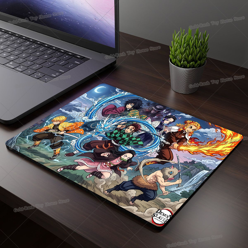 竈門炭治郎禰豆子小型マウスパッドデーモンスレイヤーノンスリッ - Gaming Accessories Wholesale のレビューと価格