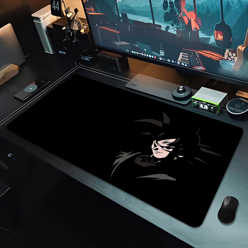 DBZ ブラックアニメマウスパッドドラゴンボール大型 PC  - Gaming Accessories Cheap のレビューと価格