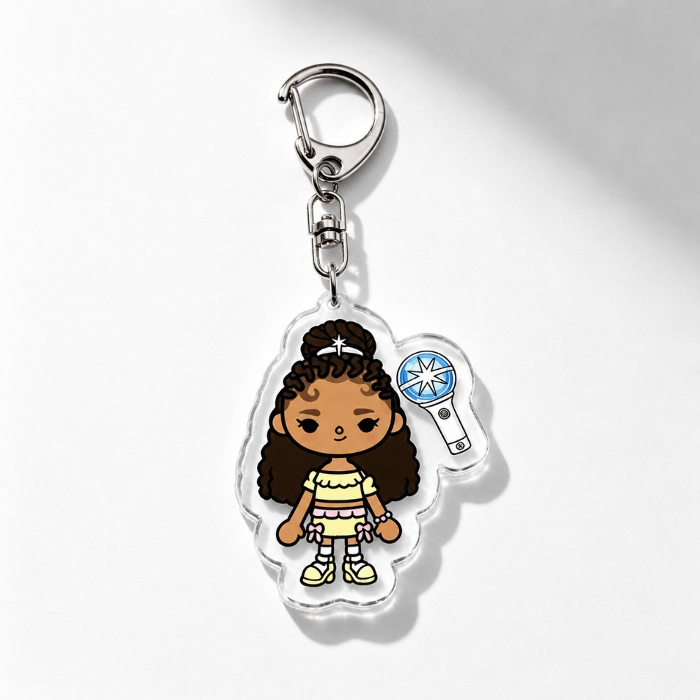 K-POP カットアイキーホルダー アクセサリー バッグチャ - Gaming Accessories Wholesale のレビューと価格