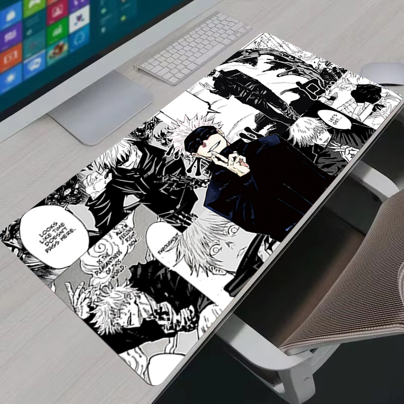 マウスパッドクールアニメ呪術廻戦五条悟大型ゲーミングマウスパ - Gaming Accessories Wholesale のレビューと価格